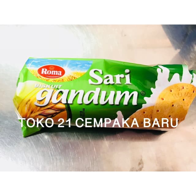 

Roma Biskuit SARI GANDUM 149 gram | Biscuit Susu Roma Murah Promo 149g