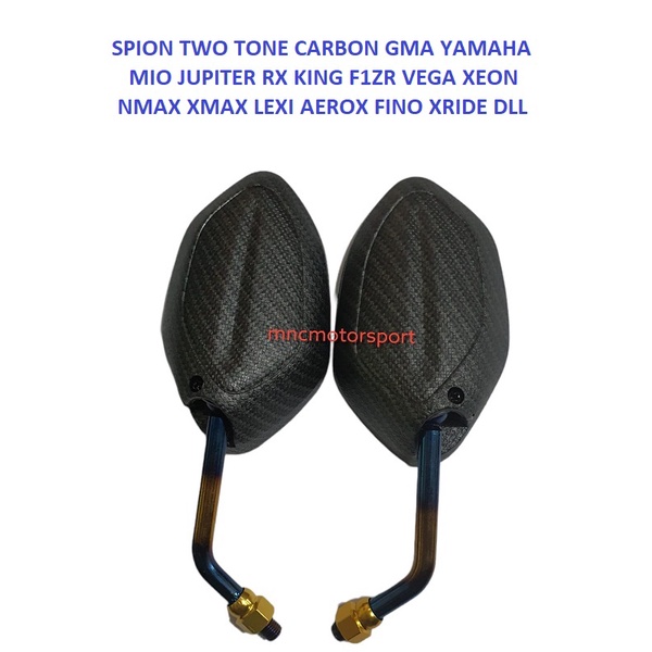 SPION TWOTONE CARBON GMA YAMAHA JUPITER MIO RX KING F1ZR NMAX MX LEXI AEROX XMAX VEGA DLL