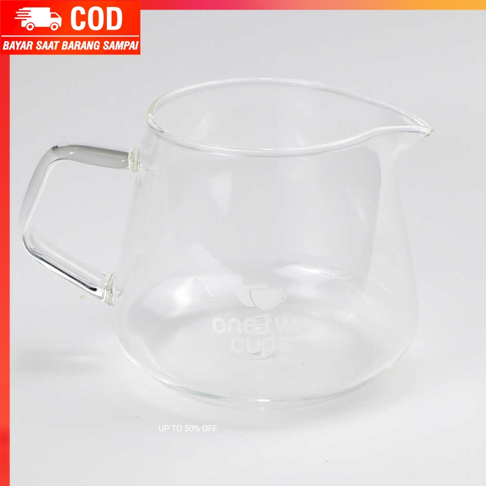 (100% BARANG ORI) One Two Cups Coffee Maker Pot Kettle Teko Kopi Barista - AI101