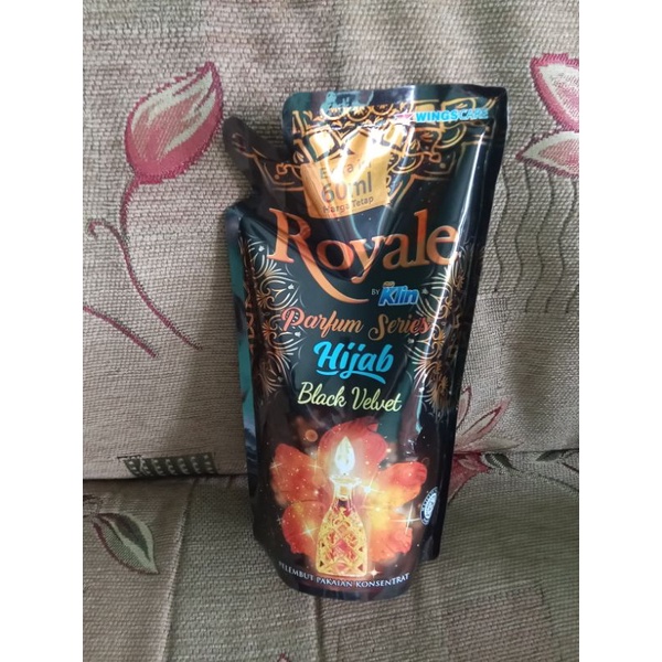 royale hijab black velvet series 720+60ml