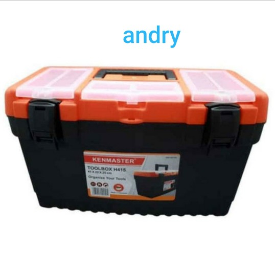 kenmaster H 415 toolbox besar tool kit box tempat kunci