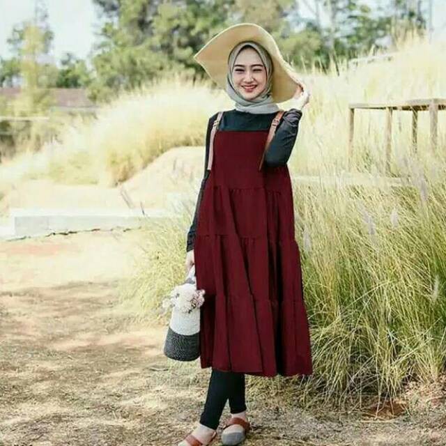 KEANY TUNIK | KENNY TUNIK OVERALL | KEANY MIDI OVERALL | OVERALL WOLFIS WANITA | OVERALL POLOS