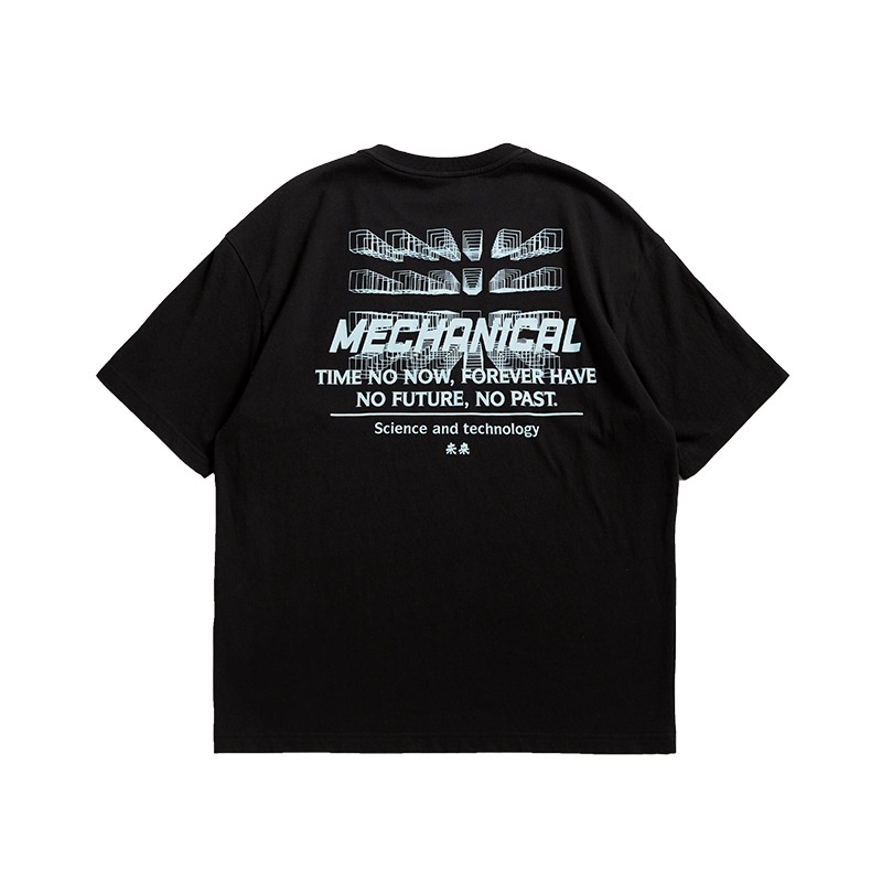 Kaos Polos baju Oversize unisex baju polos pria  Mechanical