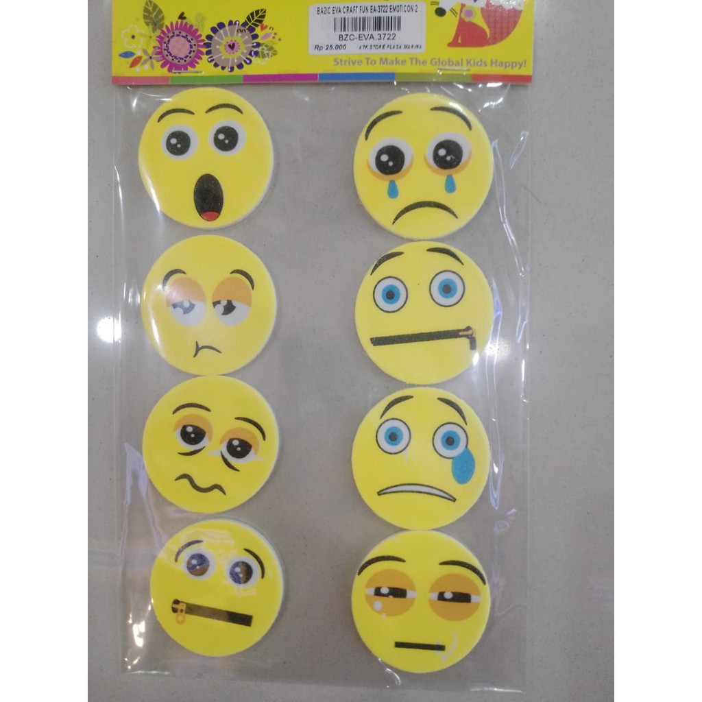 

Bazic eva craft fun emoticon