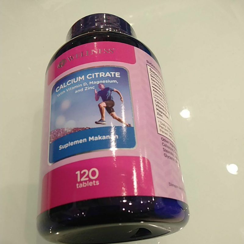 wellness calcium citrate 120'