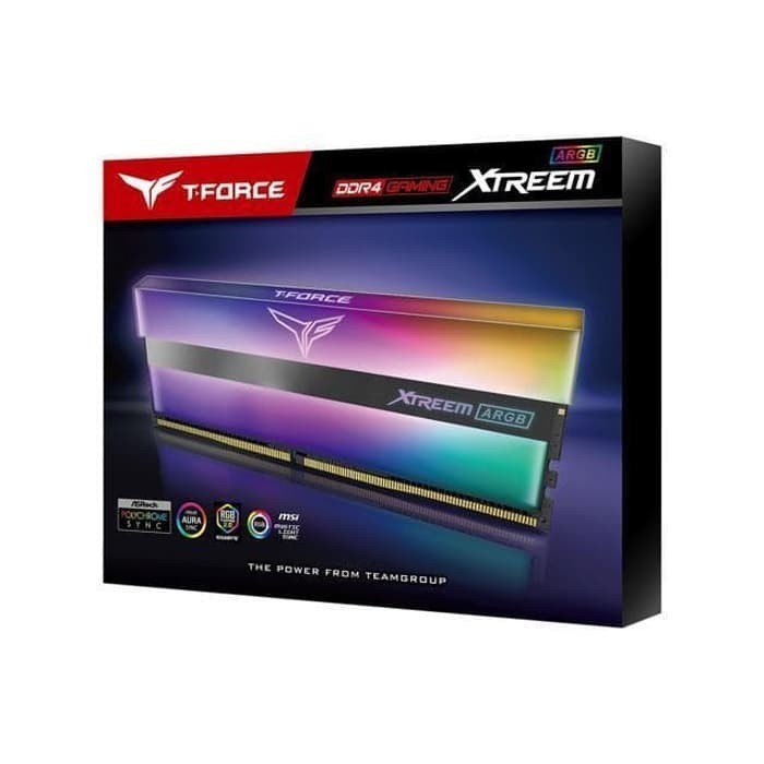 Ram PC Team T-Force XTreem ARGB 64GB ( 32GBx2 ) DDR4 3600 MHz