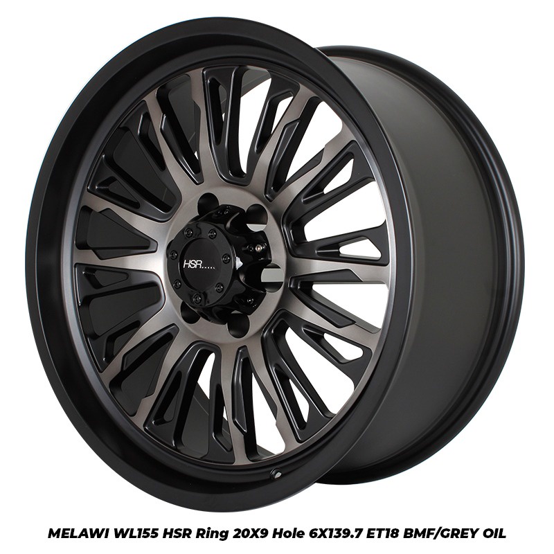 VELG RACING HSR WHEEL RING 20 COCOK UNTUK MOBIL PAJERO FORTUNER  DLL HSR MELAWI