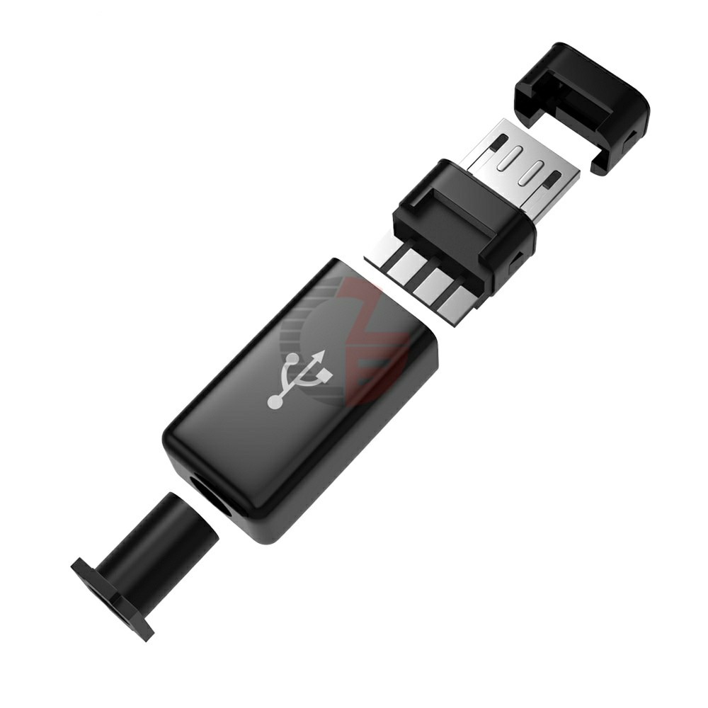 JACK MICRO USB PLUG MALE MICRO USB CONNECTOR KEPALA CHARGER HP