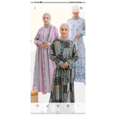 Gamis Baneska Purple