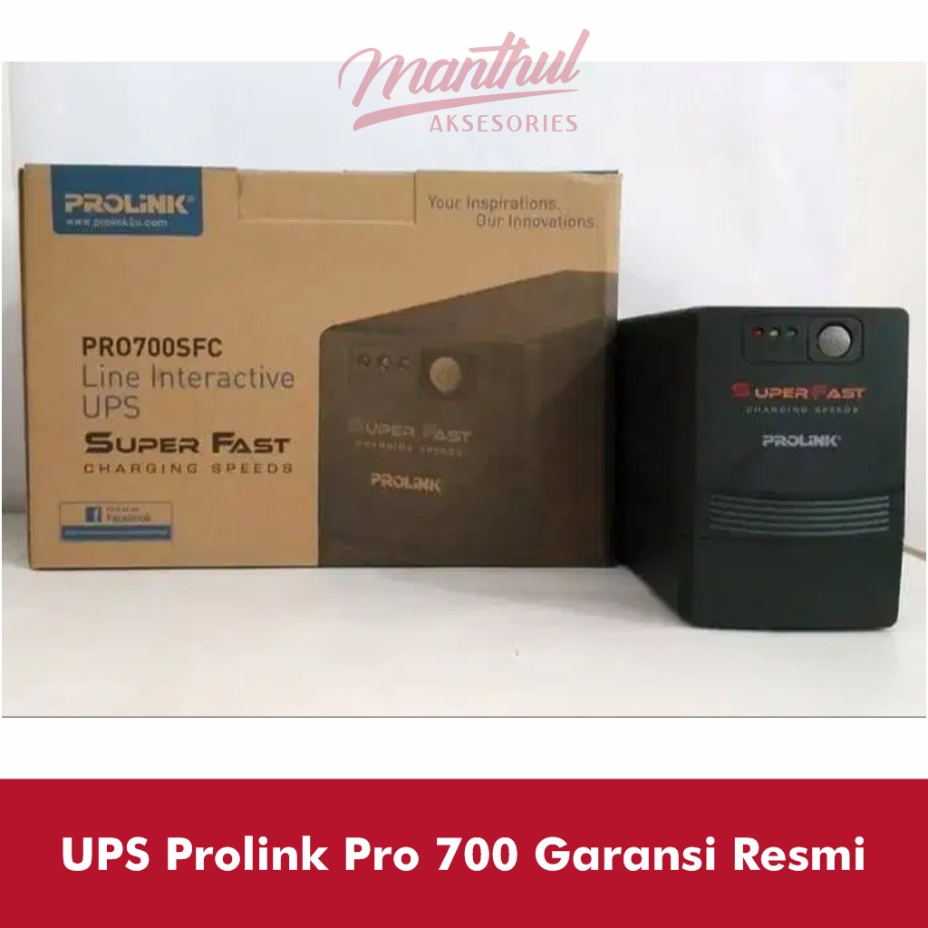 UPS Prolink Pro 700 Garansi Resmi