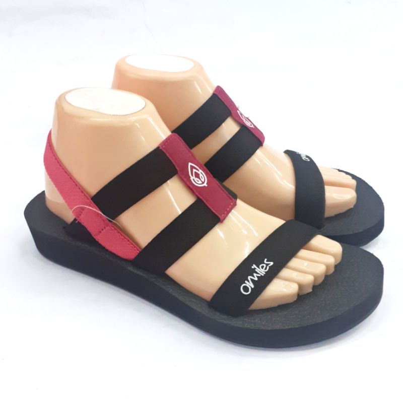 SANDAL WEDGES OMILES - Sandal Wanita - OMILES Triana Original