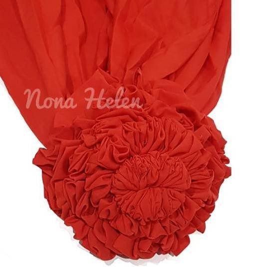 ☼ Kain merah sangjit / kain merah wedding / kain merah dekorasi 5meter ℗