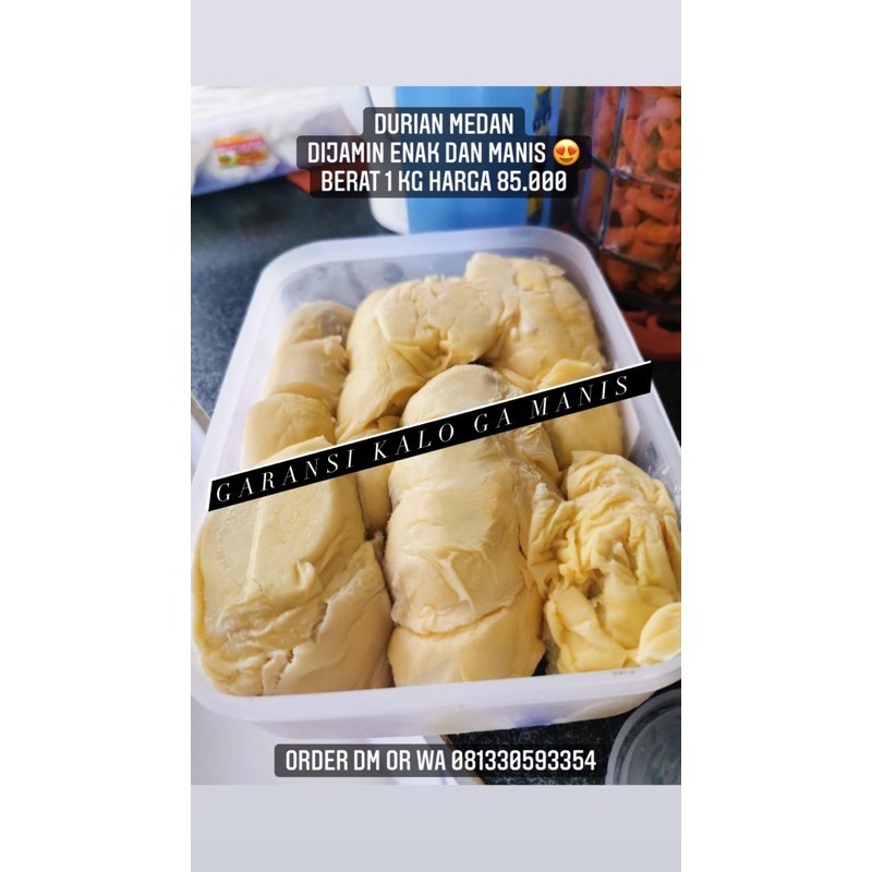 

Durian Medan Premium