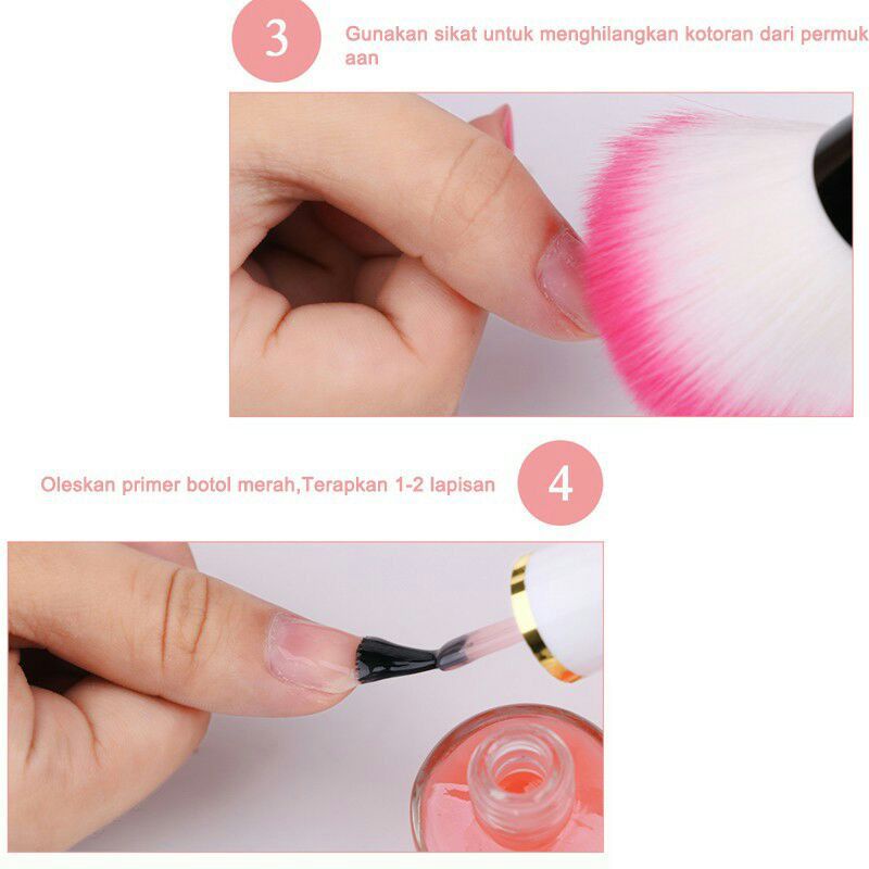 Pretty Cuticle Remover / Kutek Dasar Basecoat/ Vitamin Kuku / Nail Top Coat