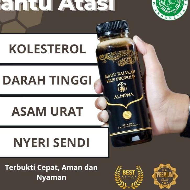 

MADU BAJAKAH PLUS PROPOLIS ALMIWA - Herbal Ampuh Lawan Kanker / Tumor / Benjolan / Kista / Miom / Kolesterol / Asam Urat / Hipertensi / Jantung G8JPB Promo