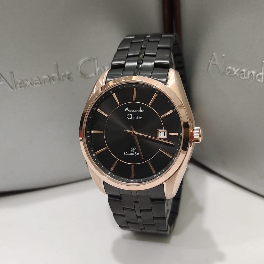 Jam tangn AC 8568 MD Alexandre Christie bergaransi resmi original
