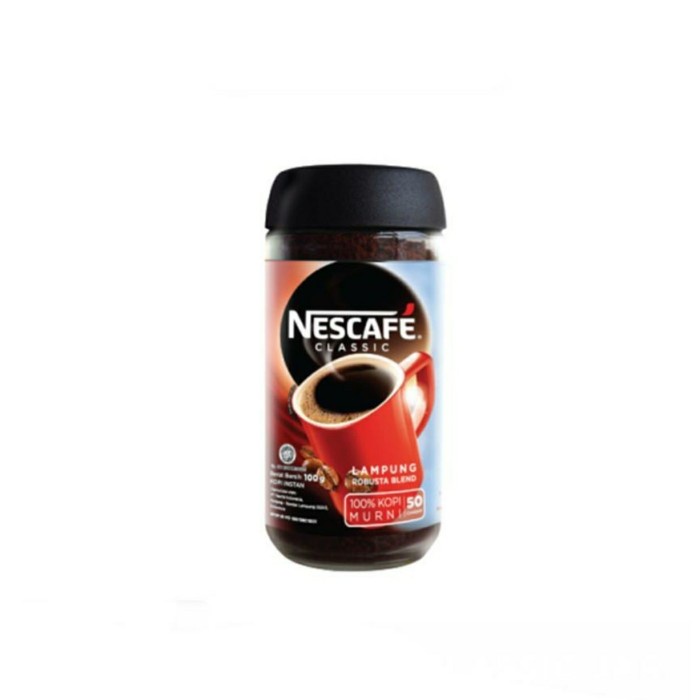 

NESCAFE Classic Kopi Instan Kopi Hitam 100g Jar