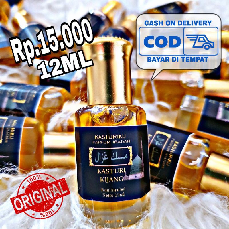 BEST SELLER NO 1!!! PARFUM KASTURI KIJANG 12ML ORIGINAL