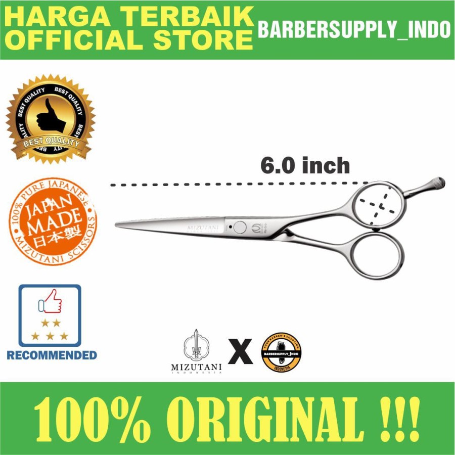 MIZUTANI SCISSORS RETRO GUNTING POTONG RAMBUT BARBER SALON PANGKAS