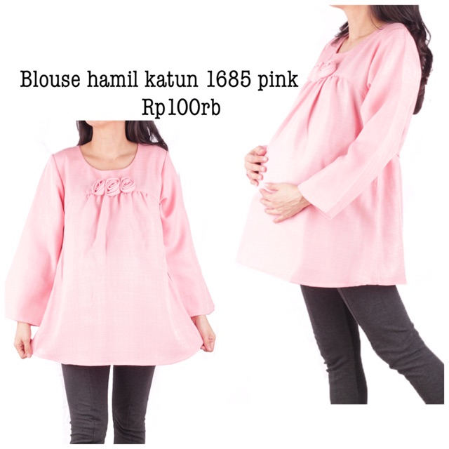 Blouse hamil formal 1685 (mohon tulis warna yg di pilih ya)