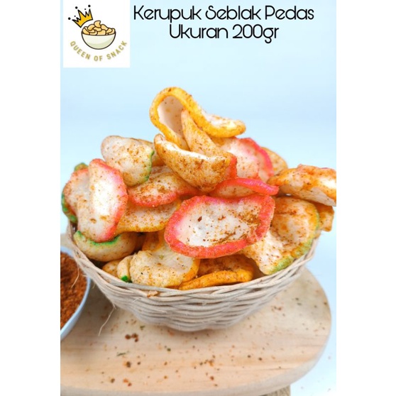 

ANEKA CEMILAN KILOAN / KERUPUK PEDAS UKURAN 200GR / KERUPUK SETAN / KERUPUK JABLAY / KERUPUK PEDAS GURIH / KERUPUK SEBLAK / KERUPUK BAWANG PEDAS / KERUPUK JABLAY / KERUPUK RENYAH / ANEKA MAKAN RINGAN / MAKANAN RINGAN KILOAN / SNACK / MAKANA RINGAN MURAH