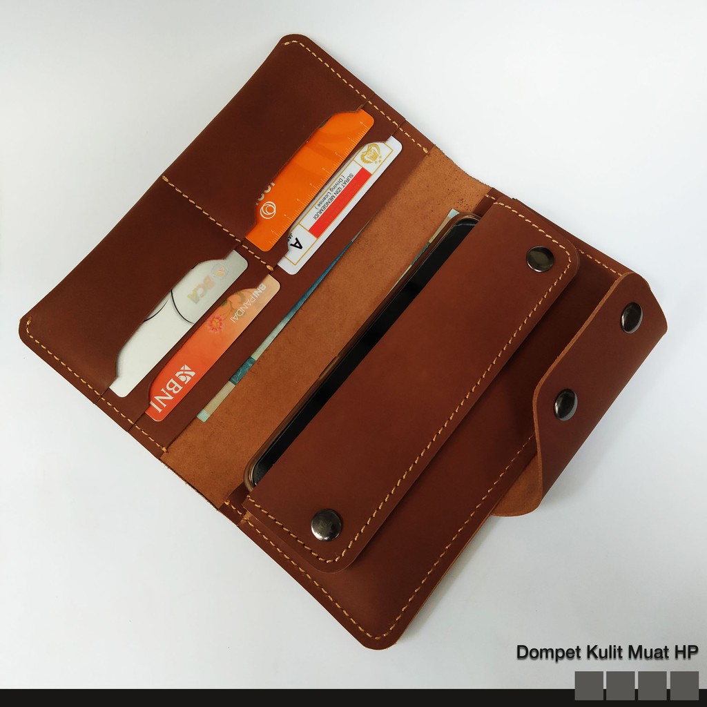 DOMPET KULIT Wanita | DOMPET HP KULIT ASLI MASUK HP BANYAK SLOT