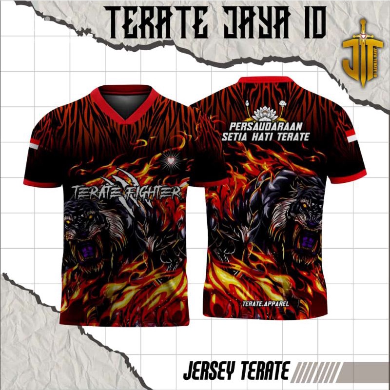 (COD) KAOS JERSEY PSHT FIGHTER TERBARU / KAOS JERSEY PSHT KAKINIAN / KAOS JERSEY PSHT SIMPEL / KAOS 