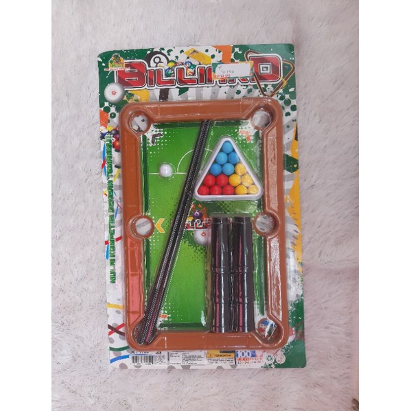 Mainan Meja Billiard Set Murah