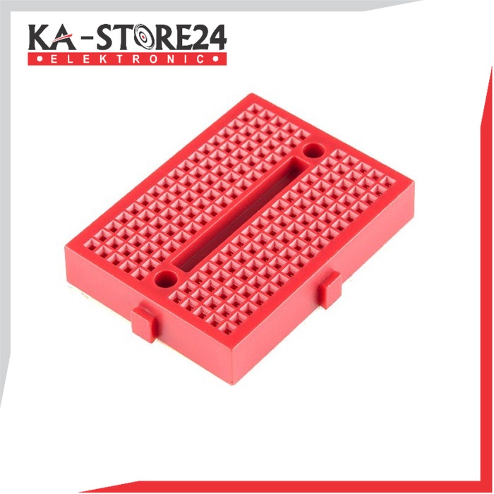 Breadboard mini 170 Tie Point Project Board Kecil SYB-170 Merah SYB17