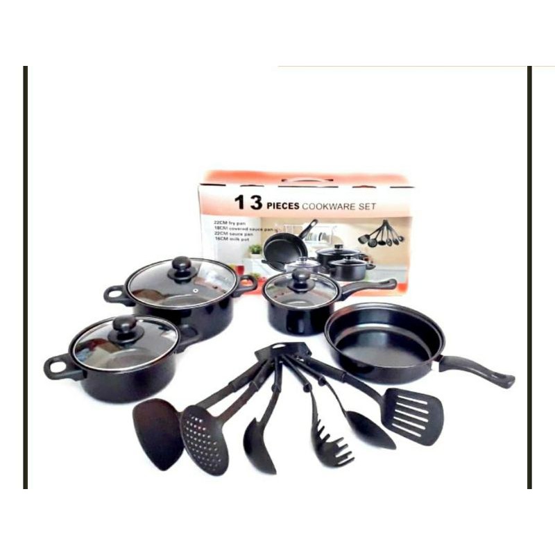 cookware set 13 pcs