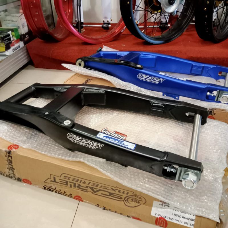 Swingarm Swing Arm Scarlet MX 60 cm 66 cm Alumunium Model KTM CRF 150L KLX 150 Dtracker