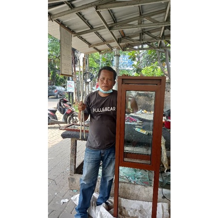 rel jendela sliding vertical uk 70cm // aluminium kayu upvc // engsel jendela vertical// hardware je