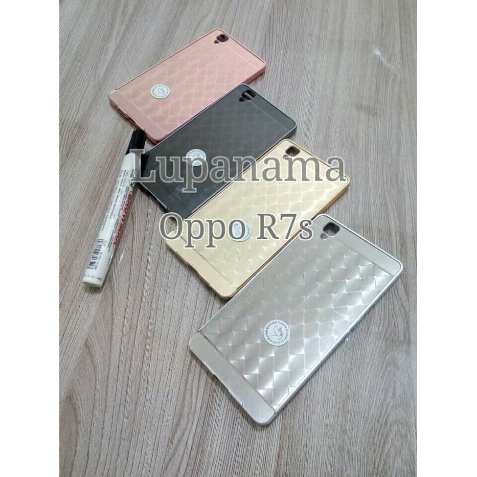 Bumper Case  Miror  Diamond Oppo R7s R7 s R 7s