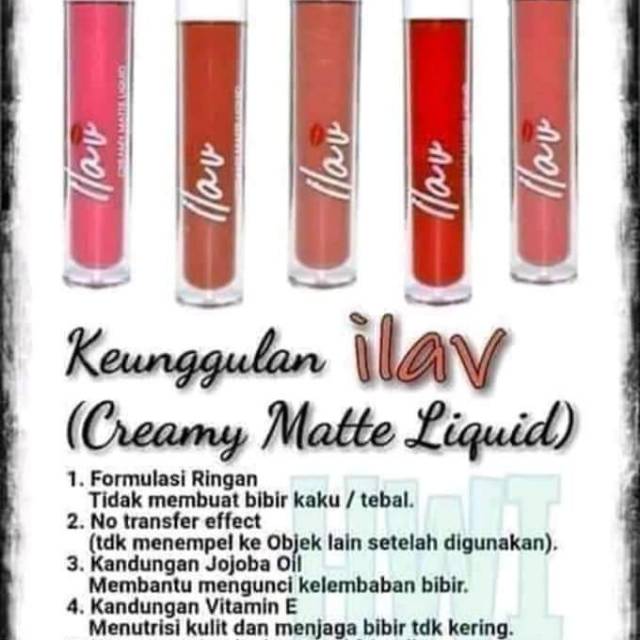 Lipstik ILAV HWI matte