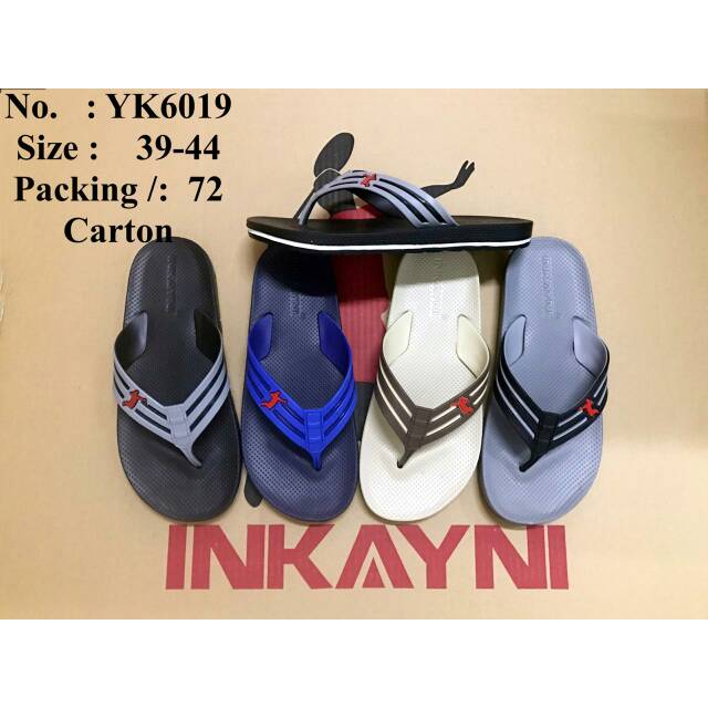 6019 INKAYNI Sandal Jepit Cowok Inkayni 6019