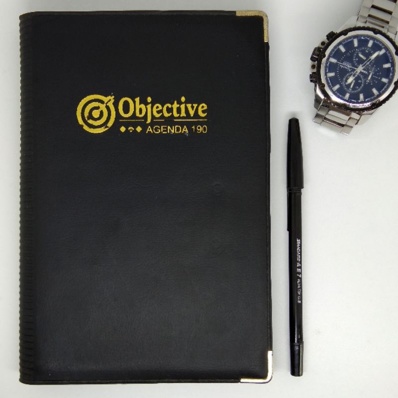 

Buku Agenda Kulit OBJECTIVE 190 Hitam