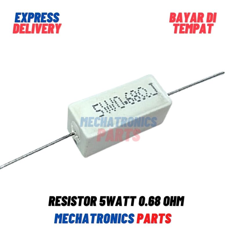 [PAS-9331] RESISTOR 5WATT 0.68OHM