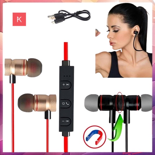 ANG BLUETOOTH MAGNET HEADSET HANDSFREE EARPHONE MURAH