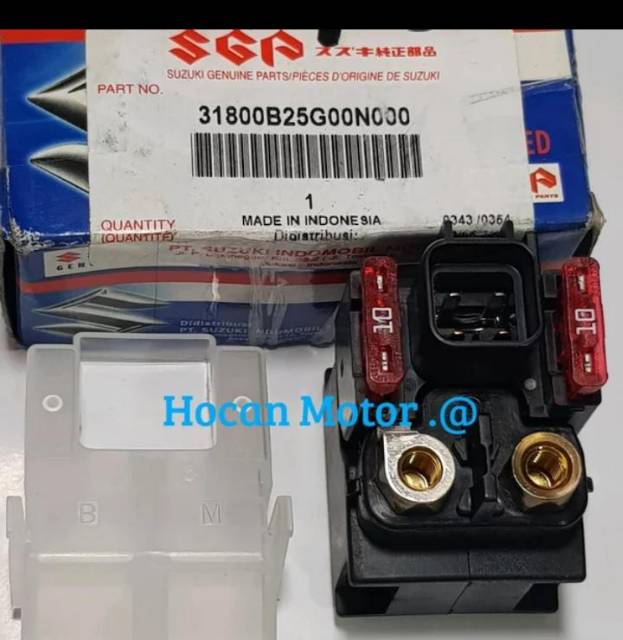 BENDIK STATER ATAU SWITCH STATER RELAY STATER SATRIA FU 150 ORISINIL SGP 31800B25G00N00-3