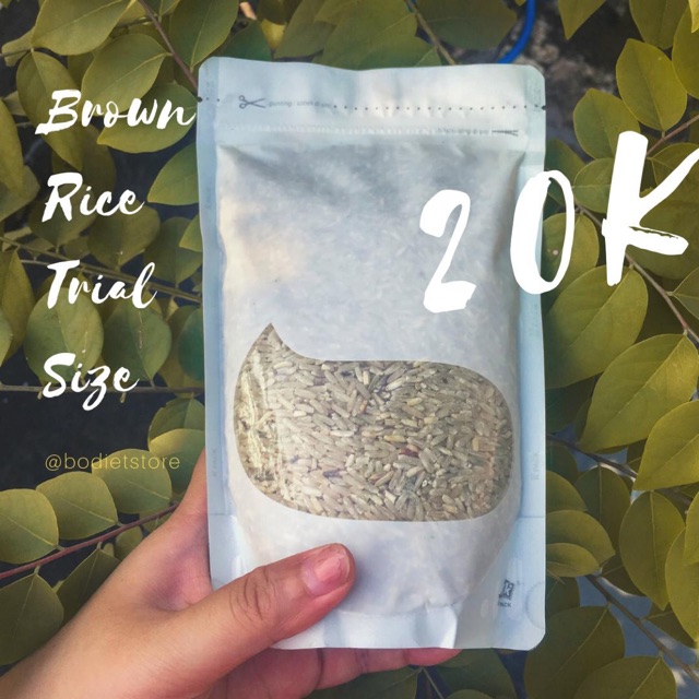 

Beras Coklat Bodiet