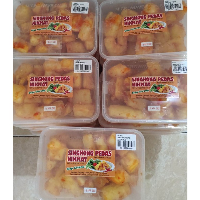 

Singkong Pedas Frozen (khusu area Surabaya)