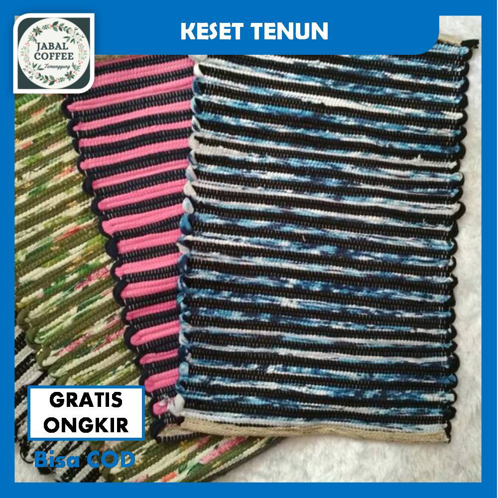 Keset Rajut Tenun Tebal / Keset Tenun Rajut / Keset / Keset Tenun / Keset Kaki Anti SelipJ78