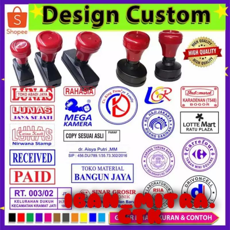 

STEMPEL MURAH MERIAH