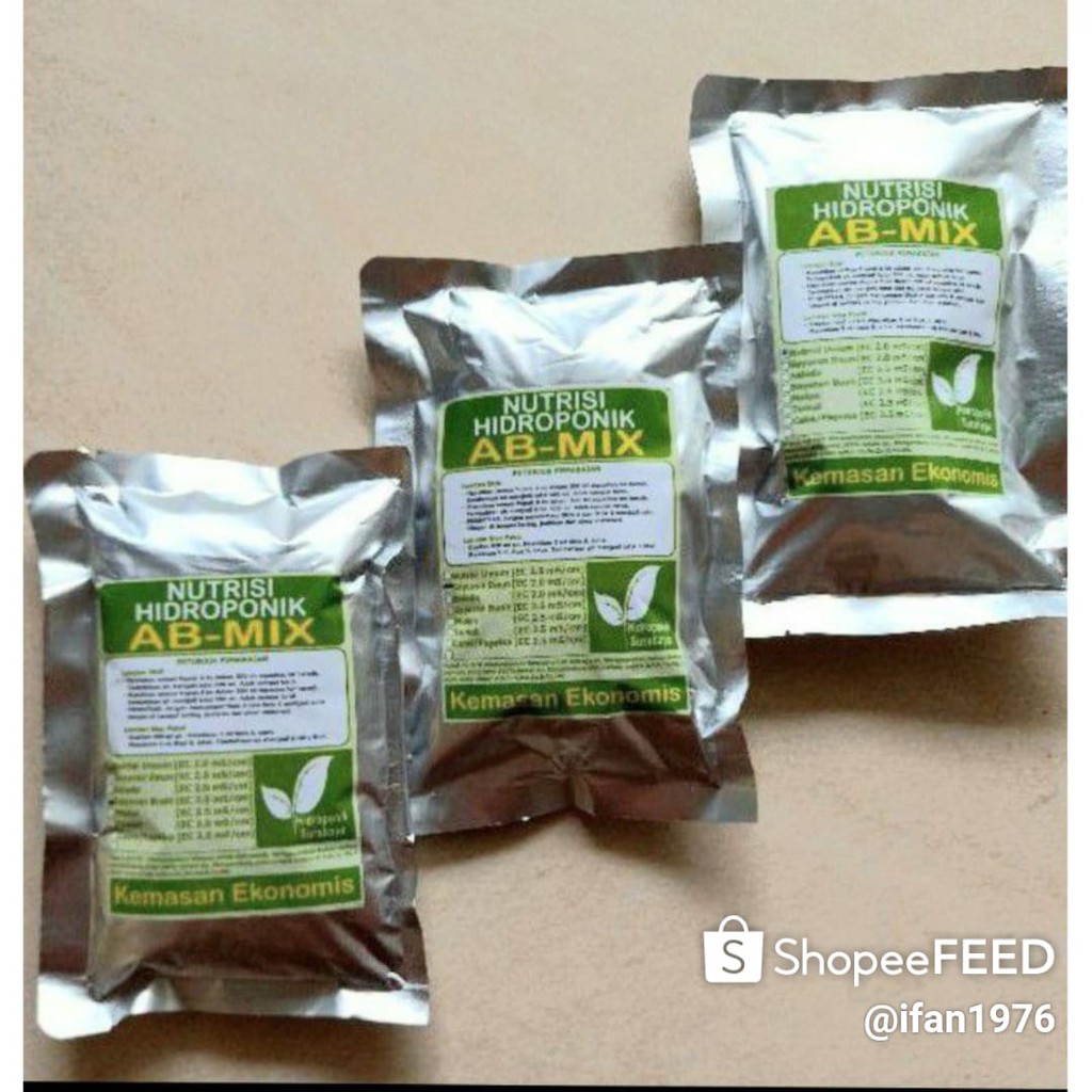 AB Mix Sayuran Daun Nutrisi AB MIX Hidroponik