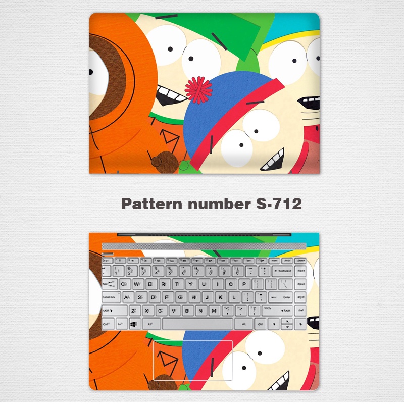 2 Pcs Stiker Pelindung Laptop Notebook Lenovo Ideapad 320-15 Ideapad 330-15 V330-15 Universal Motif Snoopy