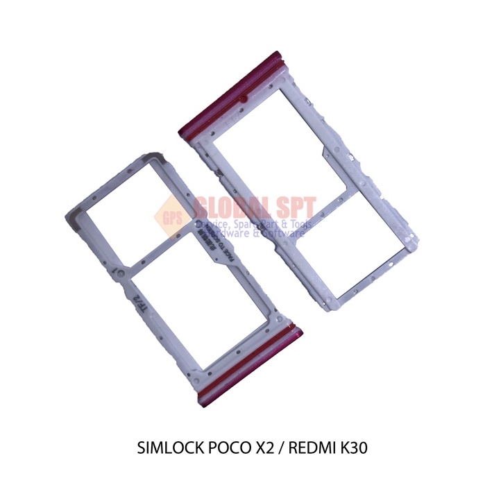 SIMLOCK XIAOMI POCOPHONE X2 / TEMPAT KARTU REDMI K30 / DUDUKAN SIMCARD