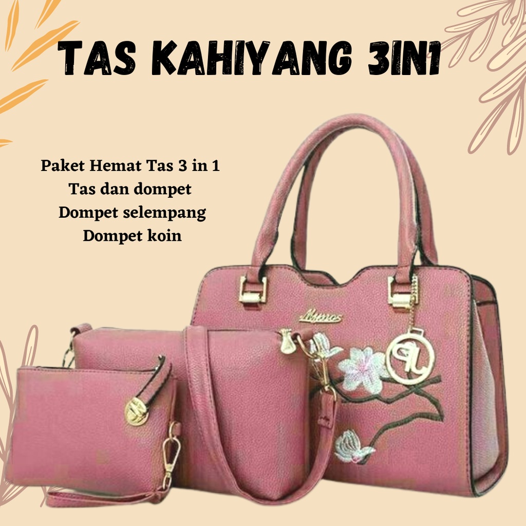 TAS WANITA KAHIANG - TAS SELEMPANG WANITA MURAH - BACKPACK WANITA -TAS FASHION WANITA