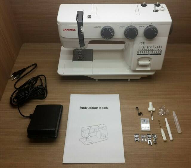 JANOME LR 1122EX - Mesin Jahit Janome LR 1122 EX - Body Besi