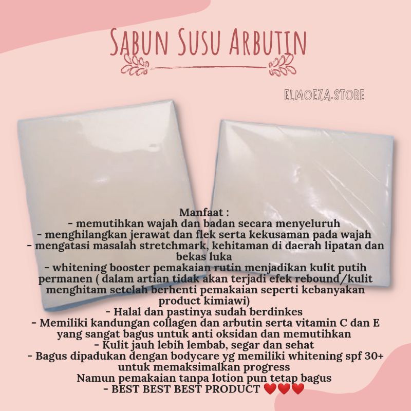 SABUN VIRAL / SABUN PEMUTIH  AROMA TERAPI WHITENING PEMUTIH / Sabun Susu, sabun arbutin, sabun pemut