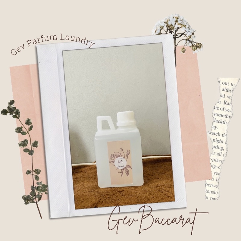 GEV Parfum Laundry 1000ml 1 liter Grade A++ Pewangi Pakaian Siap Pakai tanpa campuran air wangi bibit terbaik